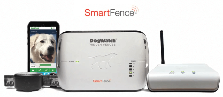 PT5 Smart Pet Fence with real time communication to your phone.