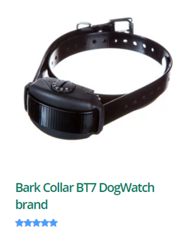 Bark Collar Training Aid